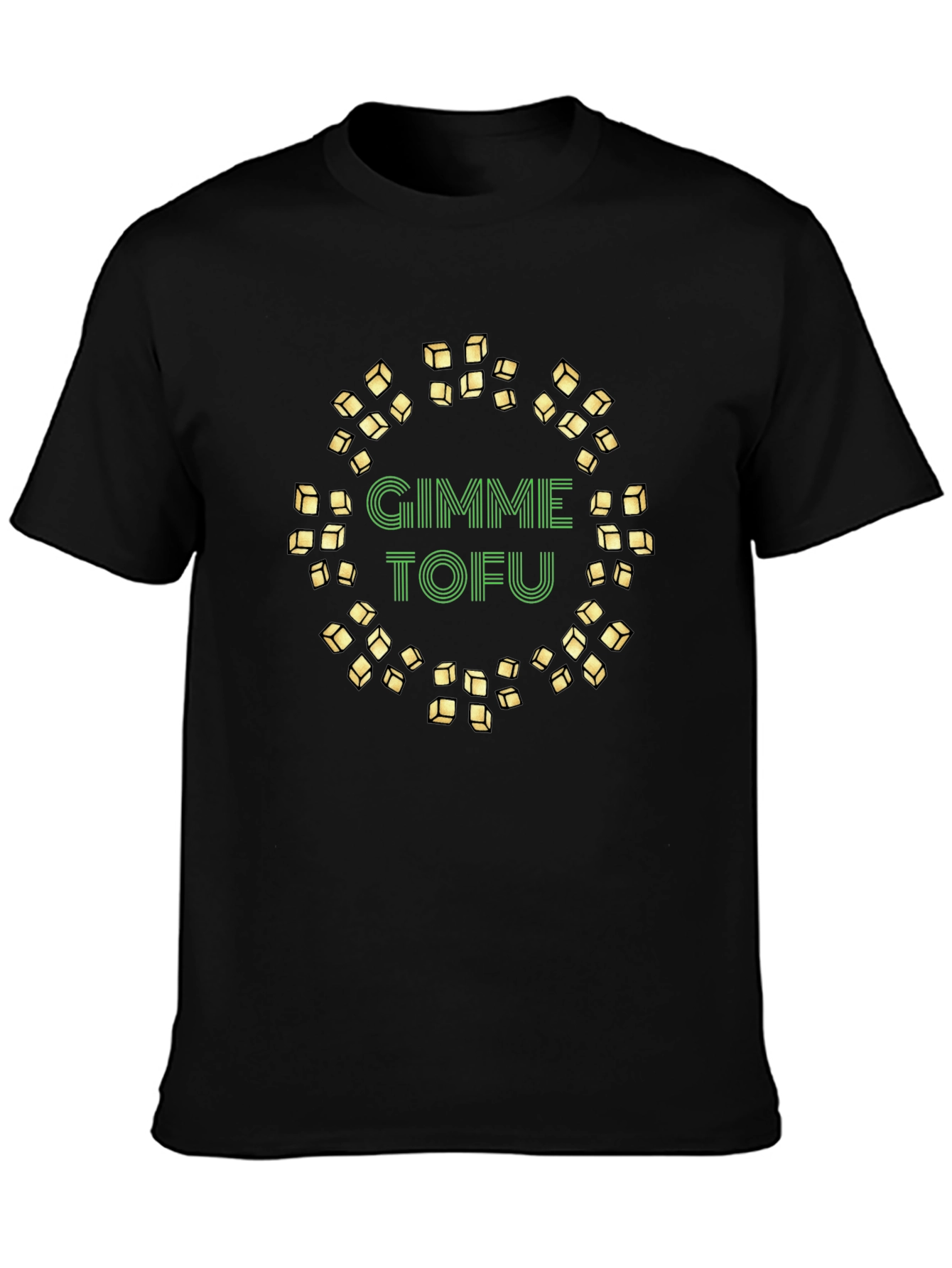 Gimme Tofu Graphic Tee - Vegan Food Lovers T-Shirt