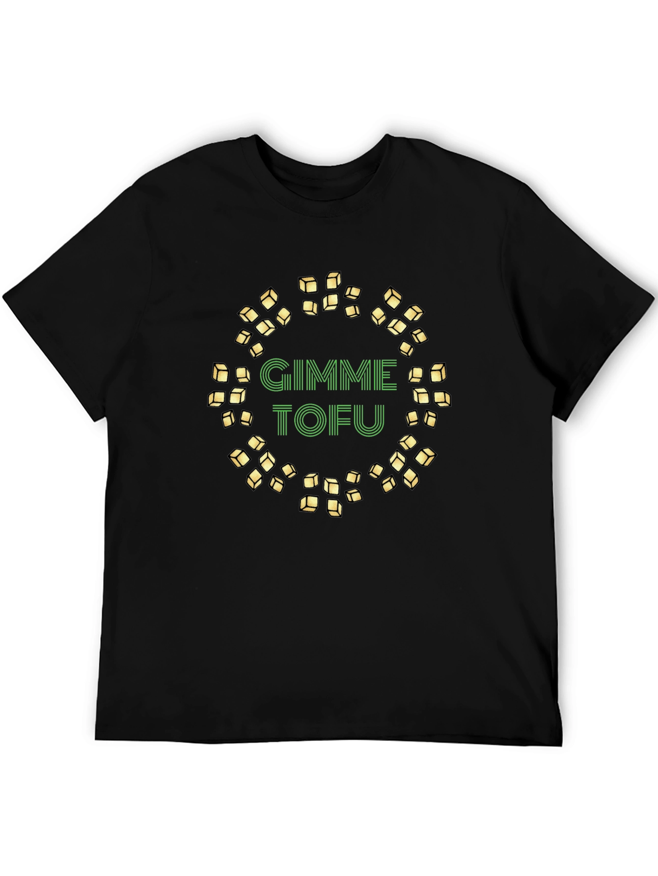 Gimme Tofu Graphic Tee - Vegan Food Lovers T-Shirt