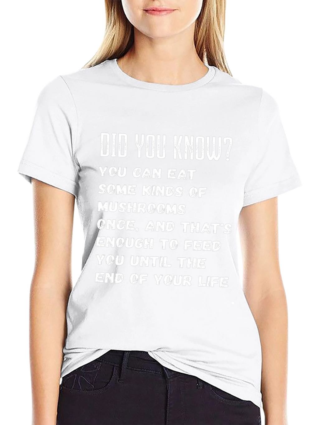 Funny Mushroom T-Shirt - Did You Know?