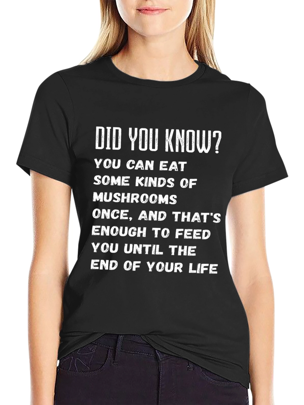 Funny Mushroom T-Shirt - Did You Know?