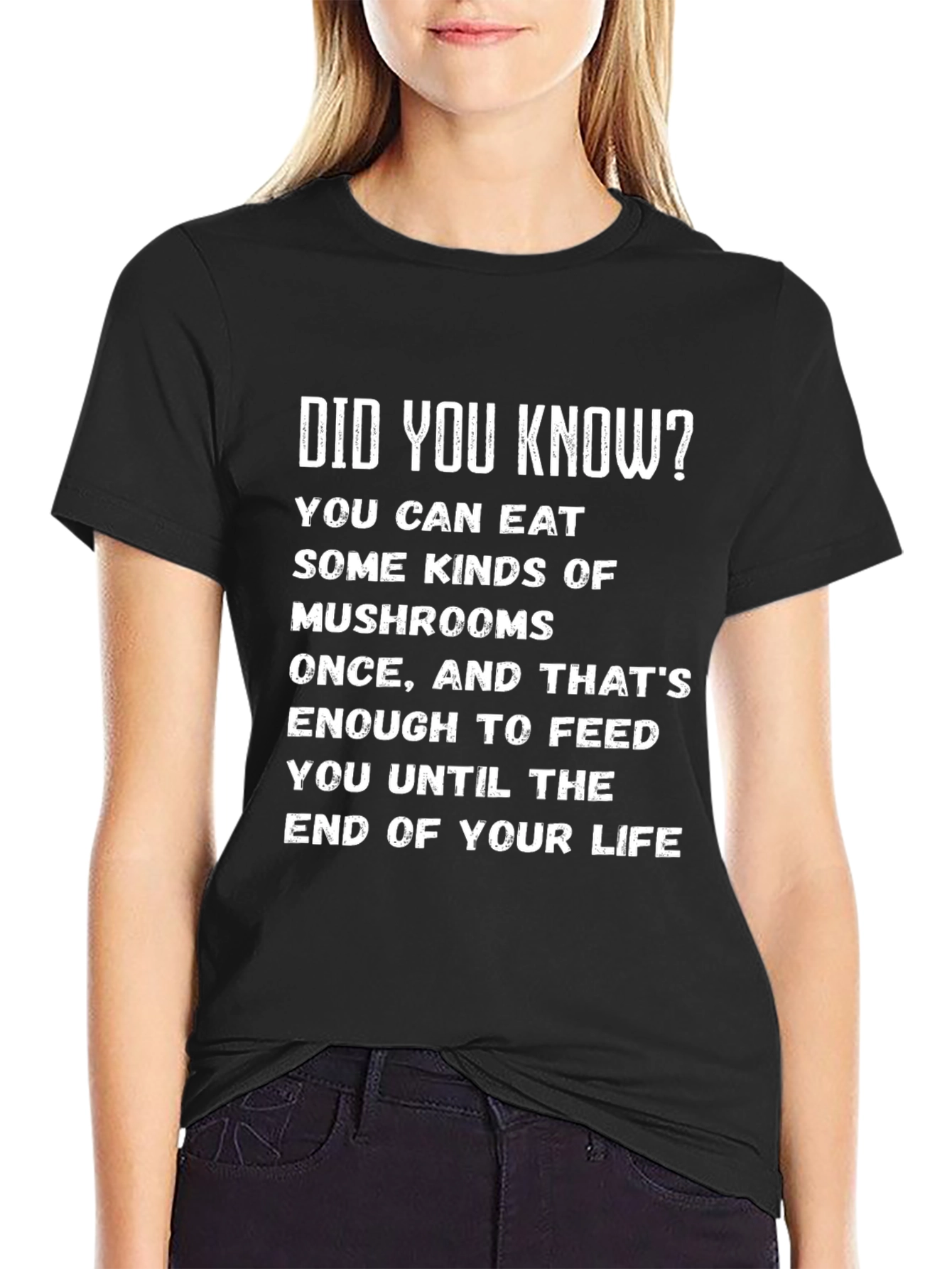 Funny Mushroom T-Shirt - Did You Know?