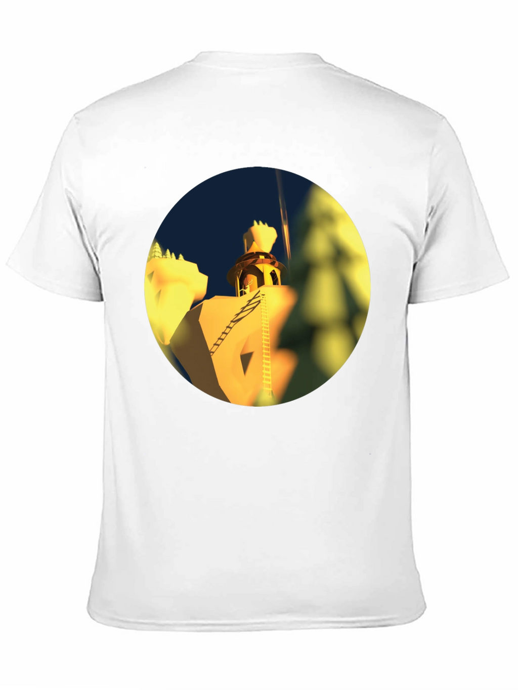 Architectural Landmark Black T-Shirt