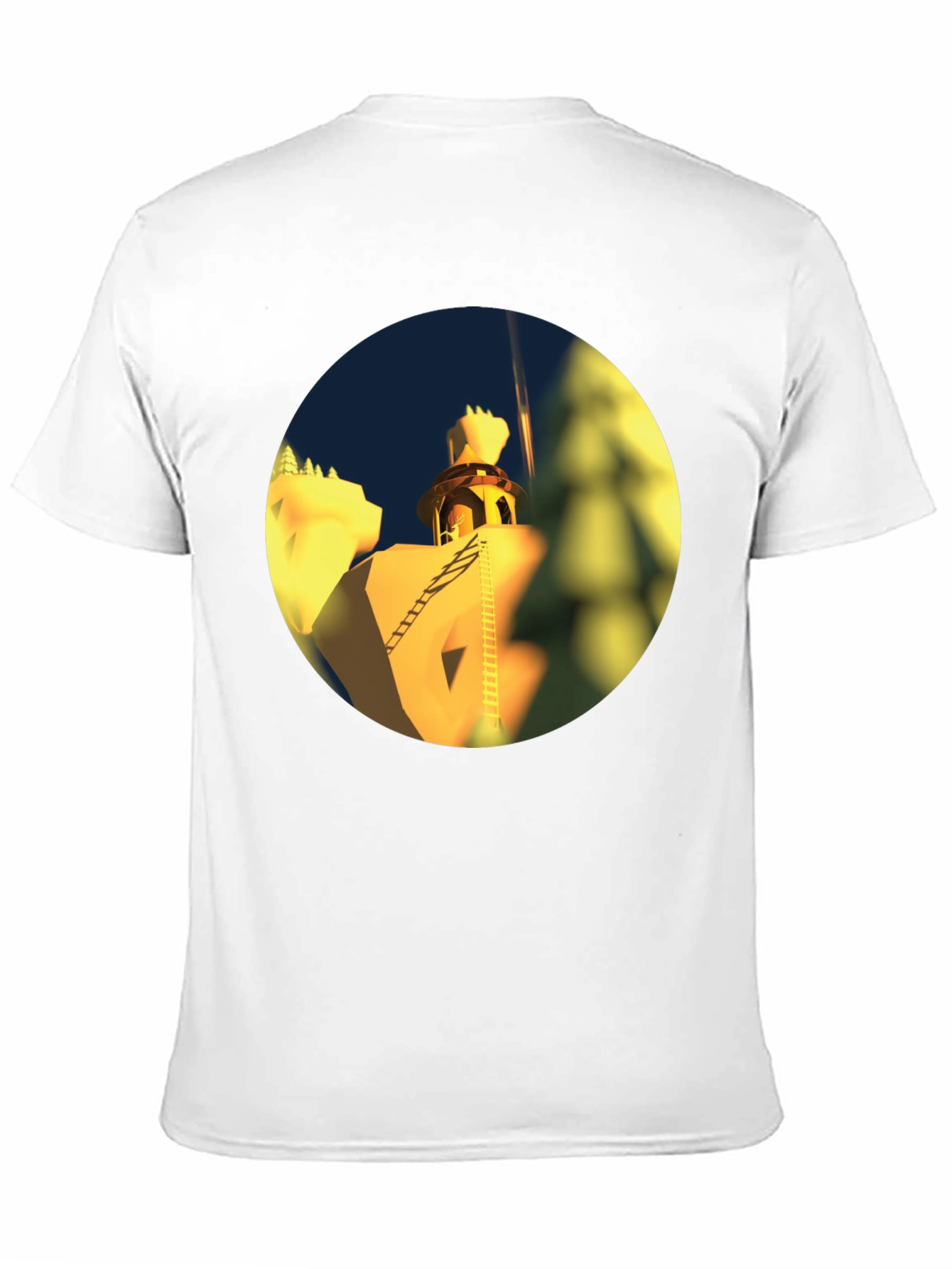 Architectural Landmark Black T-Shirt
