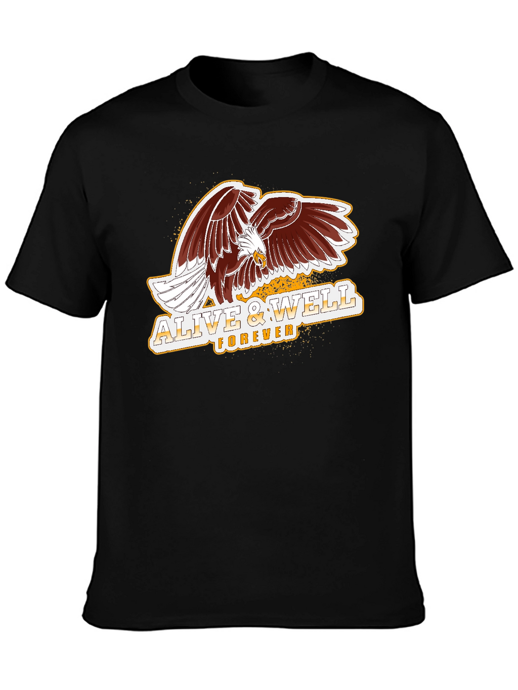 Alive & Well Forever Eagle Graphic T-Shirt