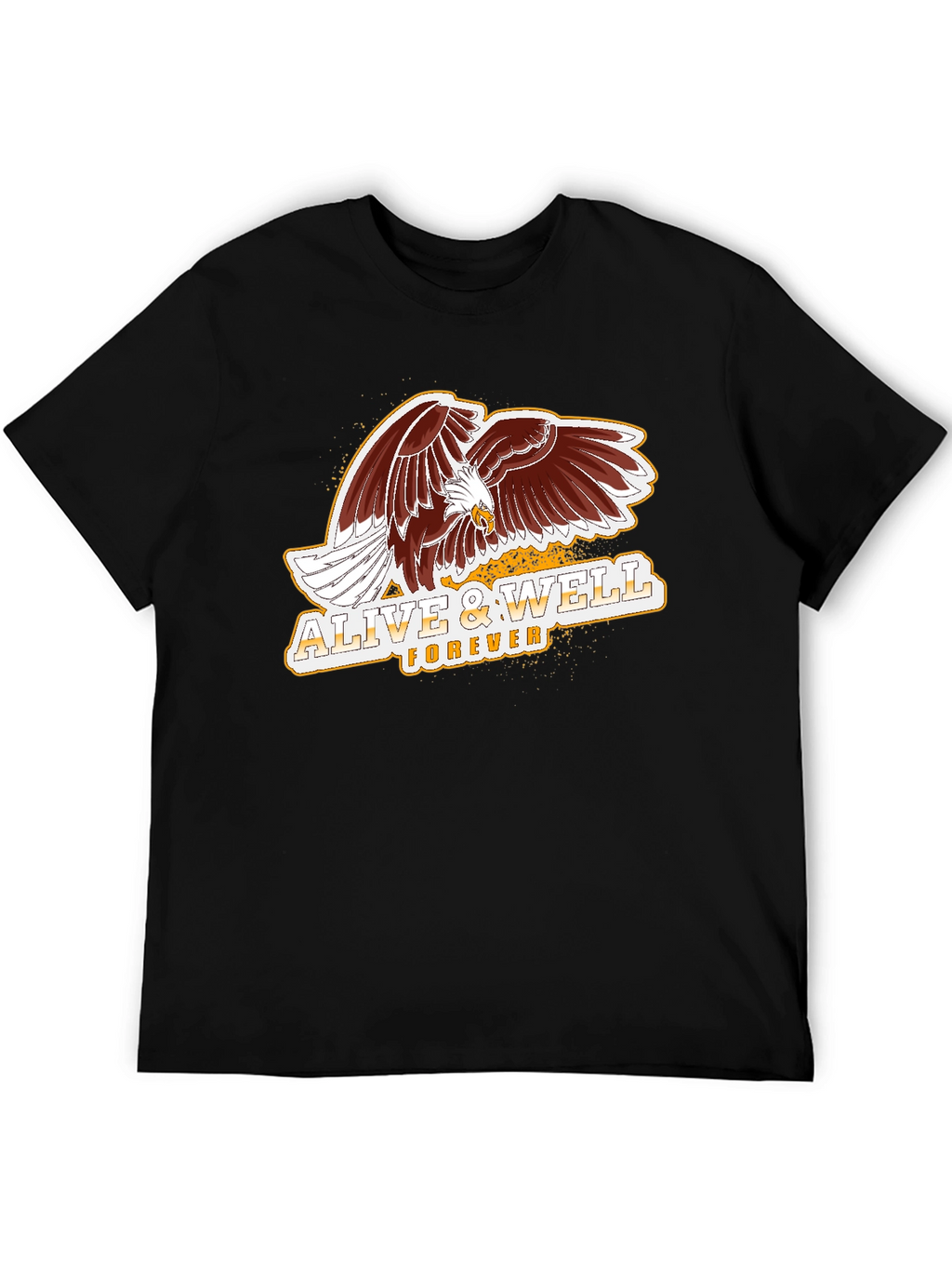 Alive & Well Forever Eagle Graphic T-Shirt