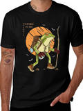 Nature Is Art Frog Hiking T-Shirt