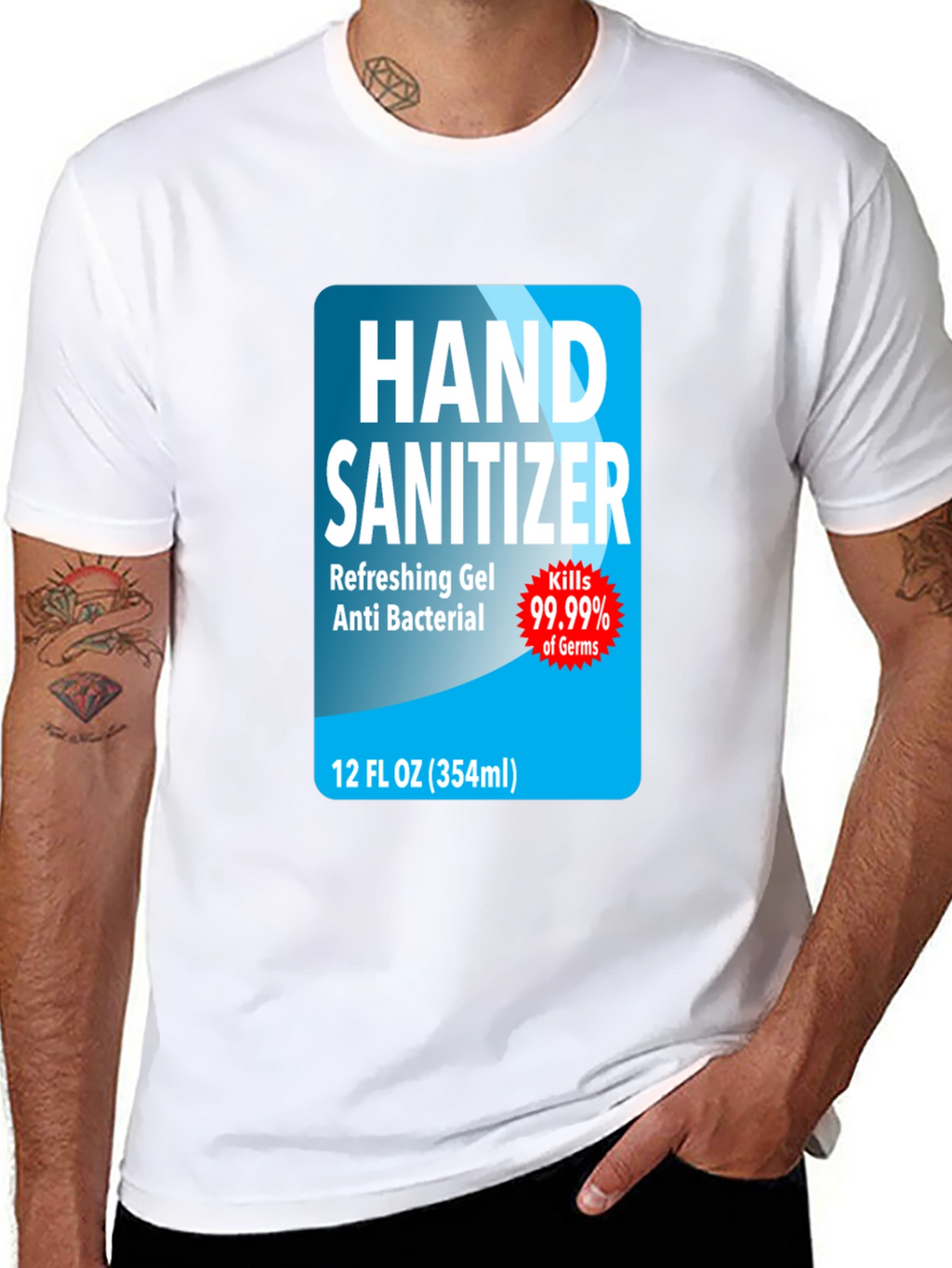 Hand Sanitizer Novelty T-Shirt