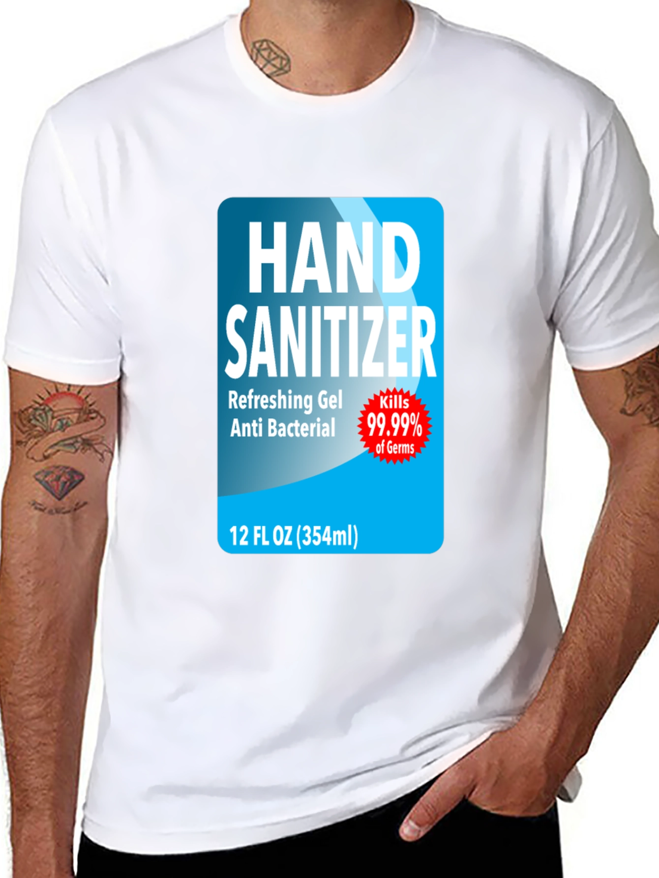 Hand Sanitizer Novelty T-Shirt