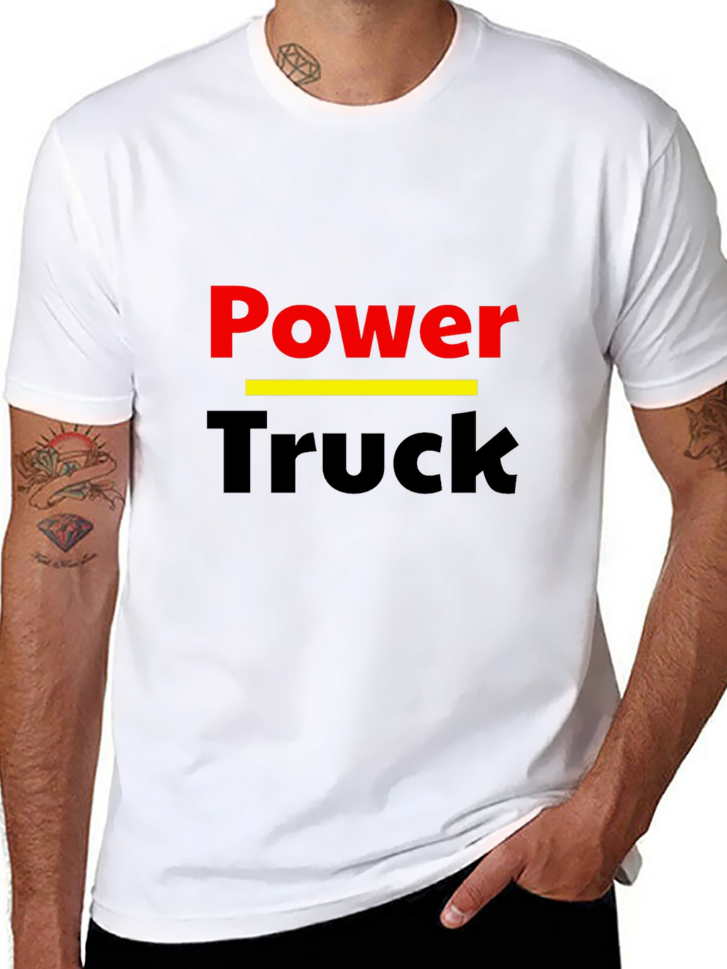 Power Truck Graphic Tee - Bold Design