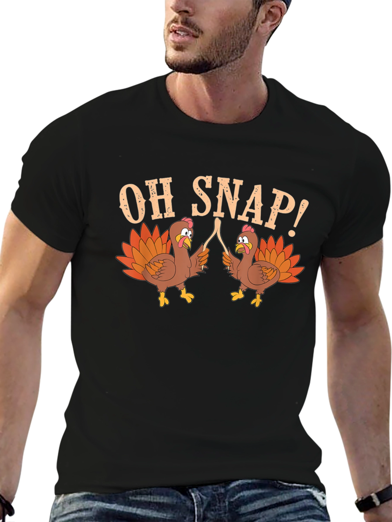 Oh Snap Turkey Thanksgiving T-Shirt