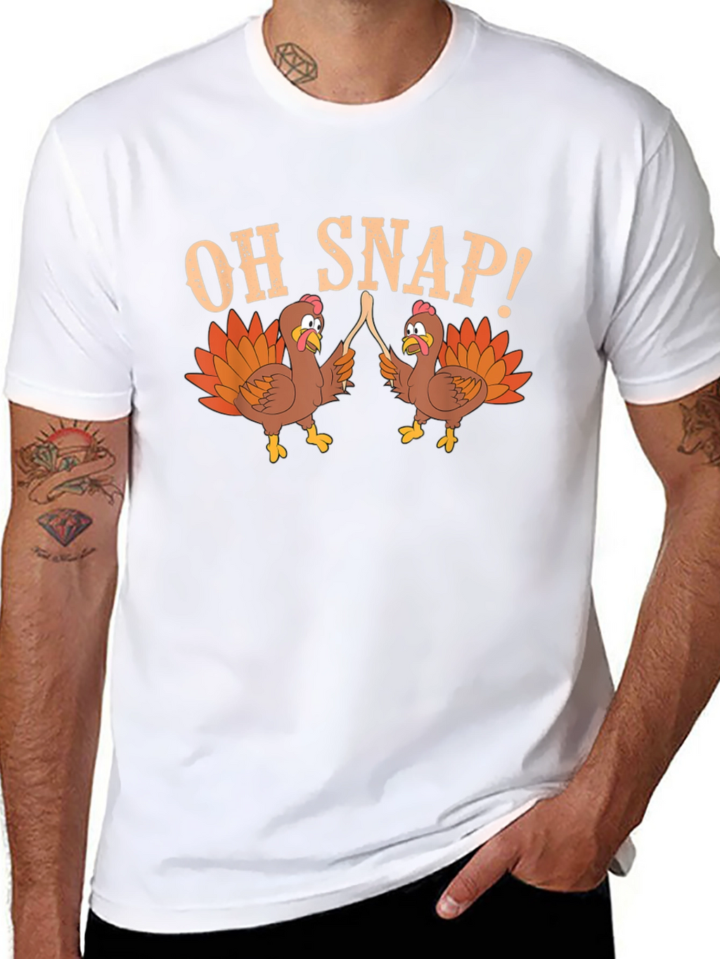 Oh Snap Turkey Thanksgiving T-Shirt