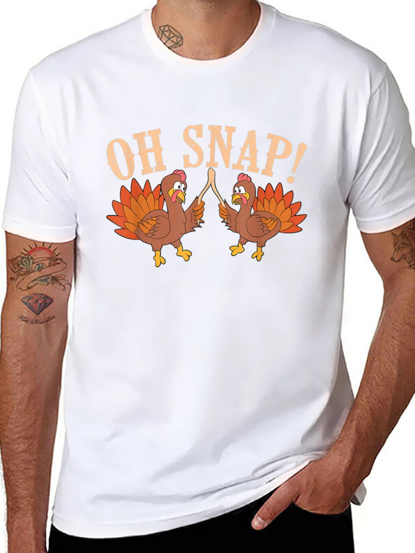 Oh Snap Turkey Thanksgiving T-Shirt