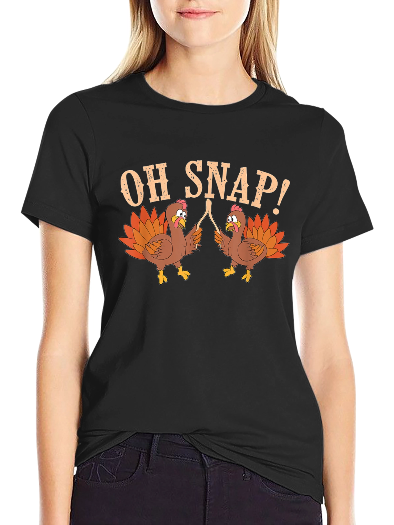 Oh Snap Turkey Thanksgiving T-Shirt