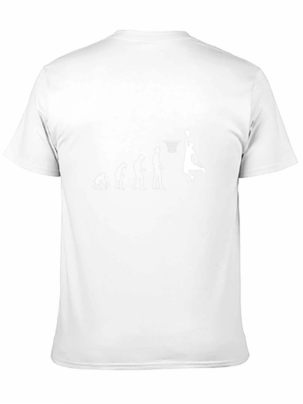Evolution of Basketball Black T-Shirt