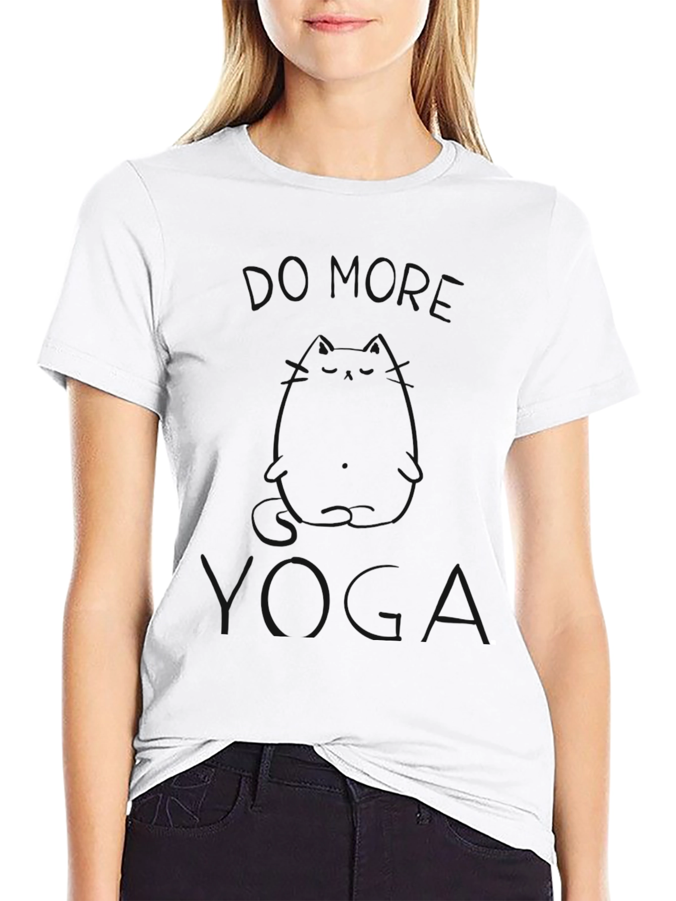 Mens Black Yoga T-Shirt