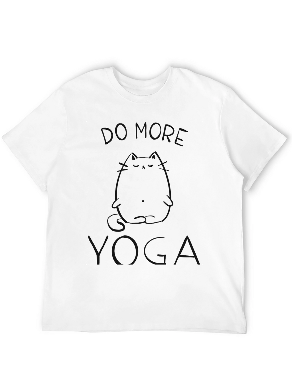 Mens Black Yoga T-Shirt