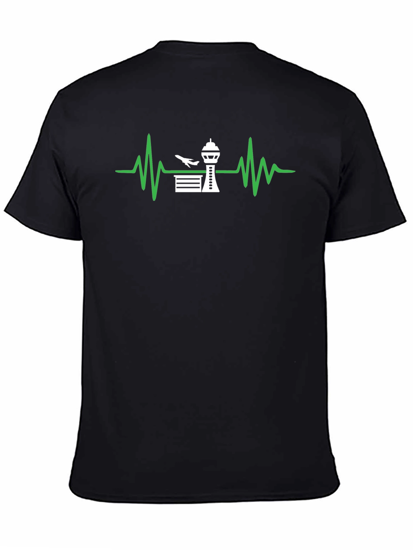 Airport Heartbeat T-Shirt - Aviation Lover Tee