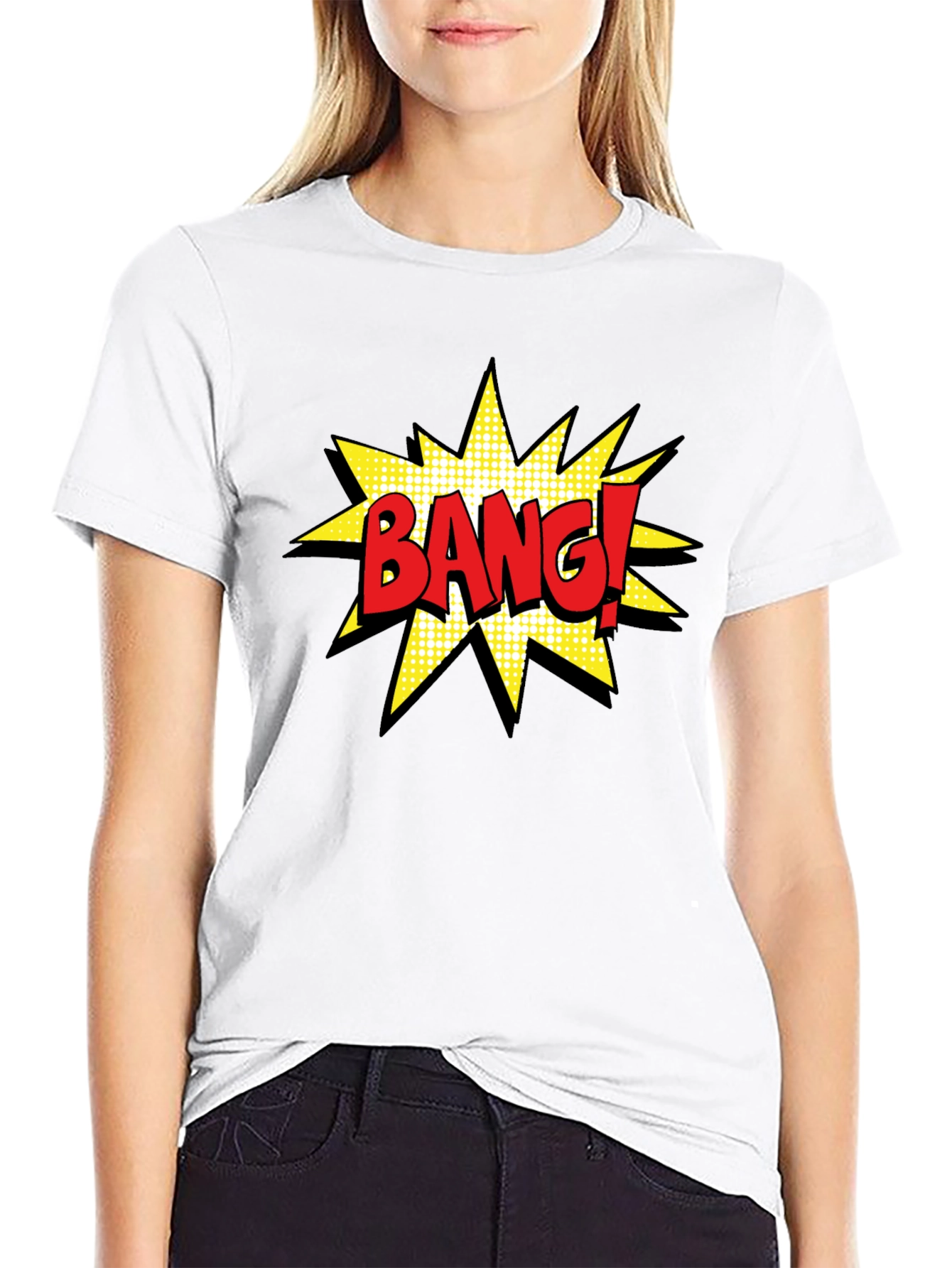 Bang! Comic Graphic T-Shirt