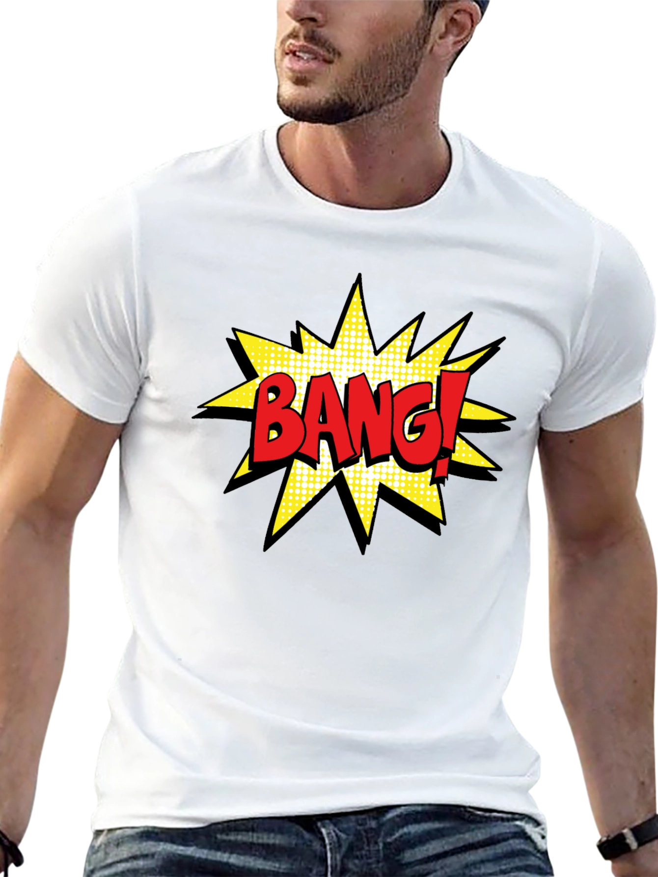 Bang! Comic Graphic T-Shirt