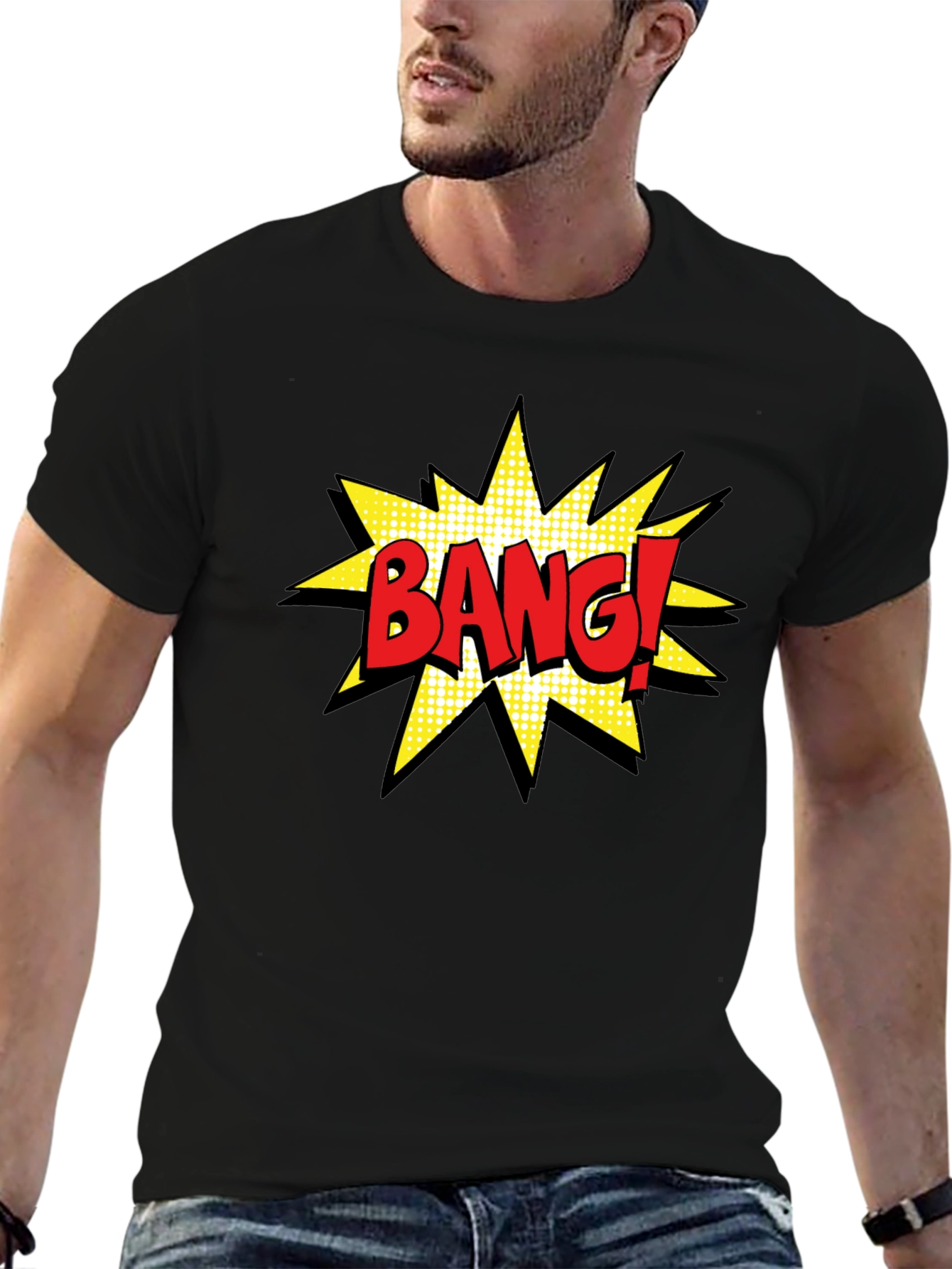 Bang! Comic Graphic T-Shirt