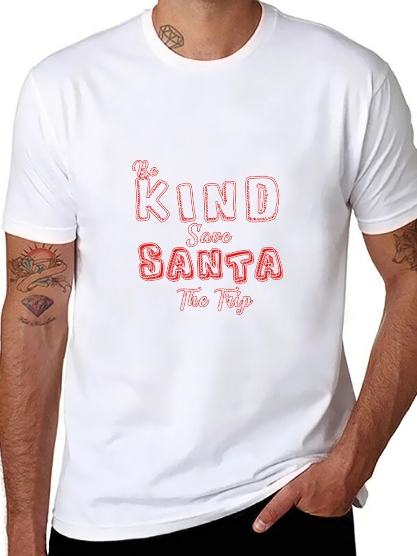 Be Kind Save Santa T-Shirt