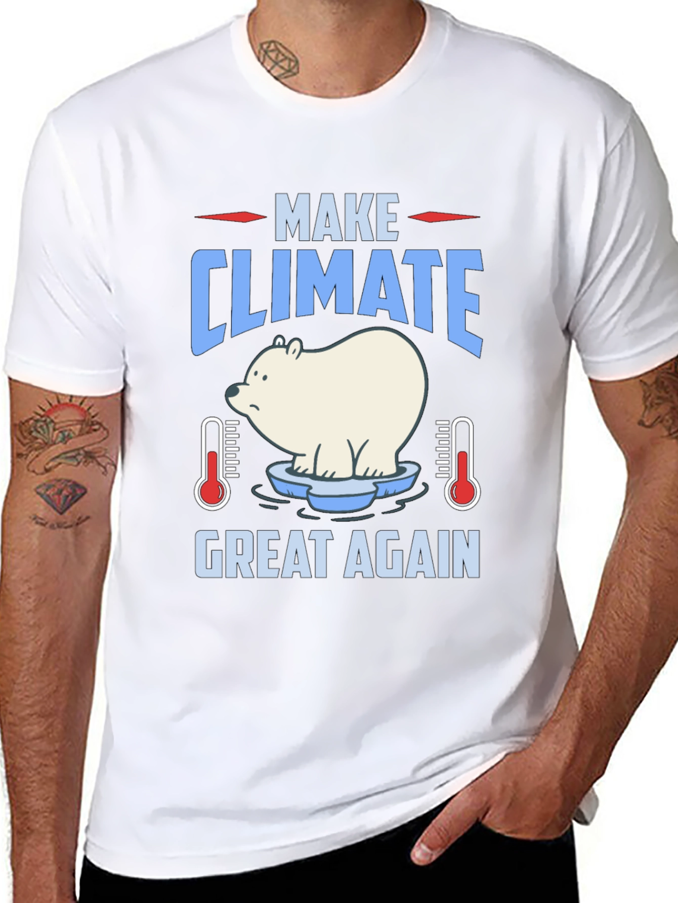 Make Climate Great Again Graphic Tee