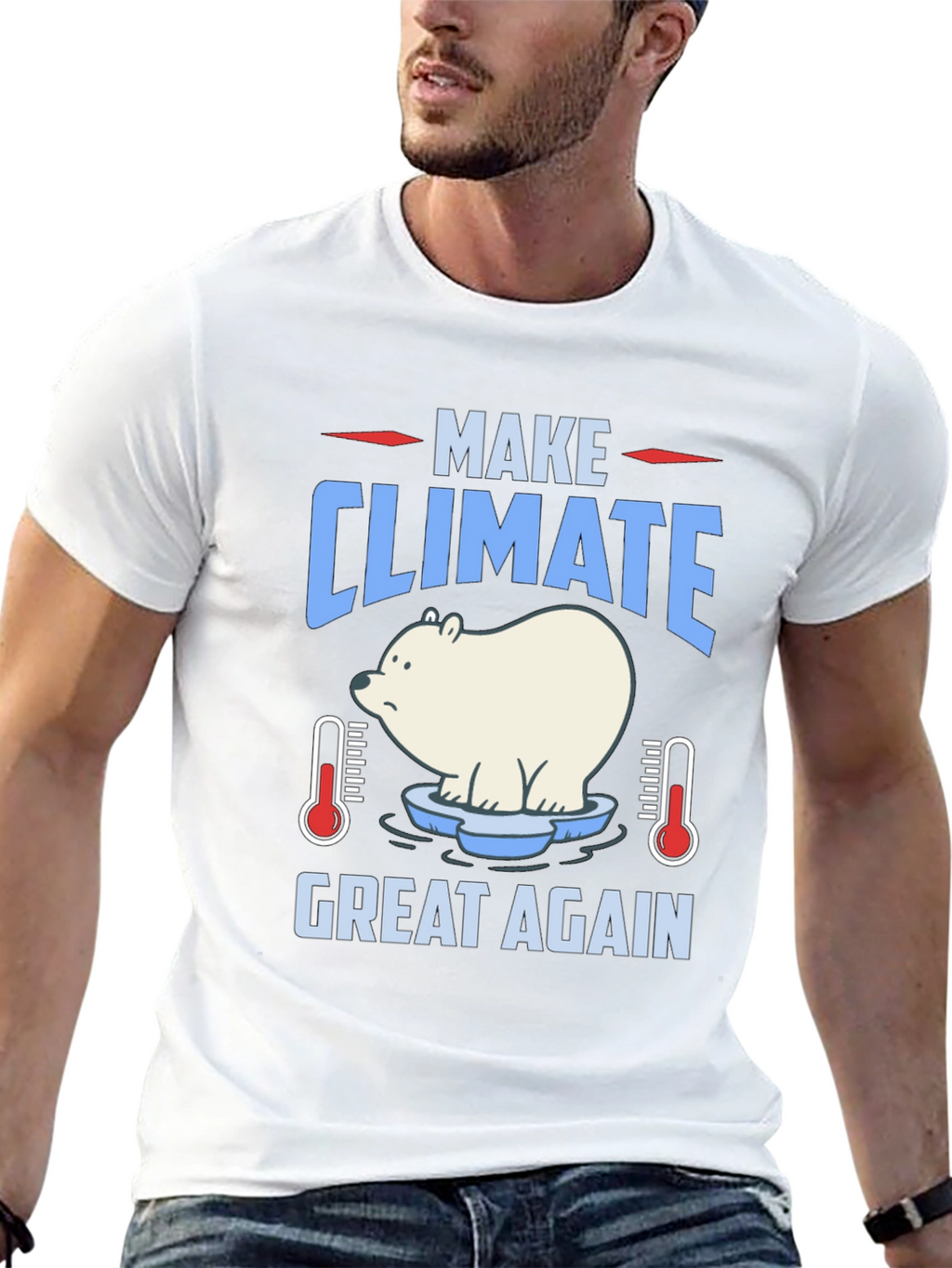 Make Climate Great Again Graphic Tee