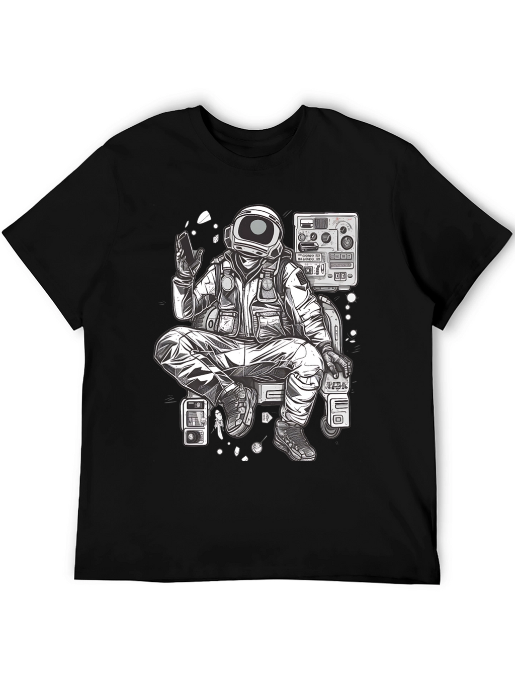 Astronaut Graphic Tee - Space Explorer T-Shirt