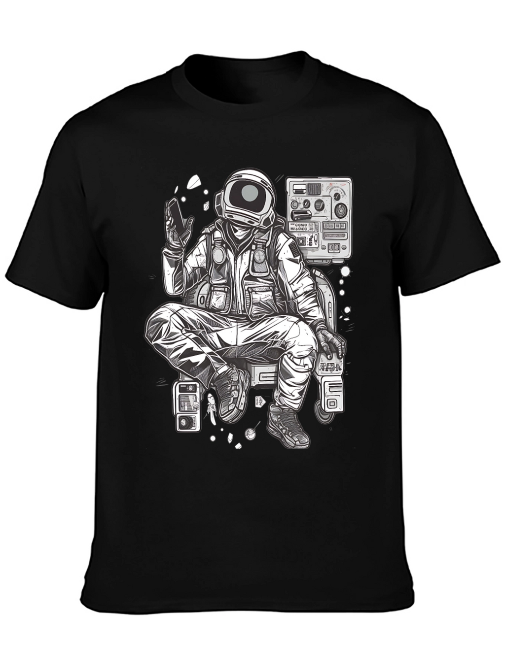 Astronaut Graphic Tee - Space Explorer T-Shirt