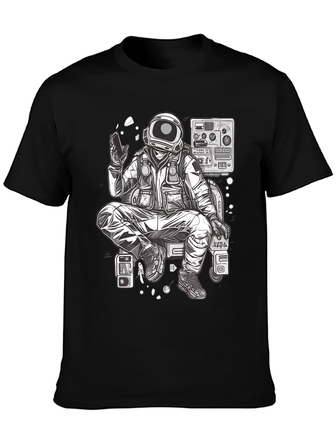 Astronaut Graphic Tee - Space Explorer T-Shirt