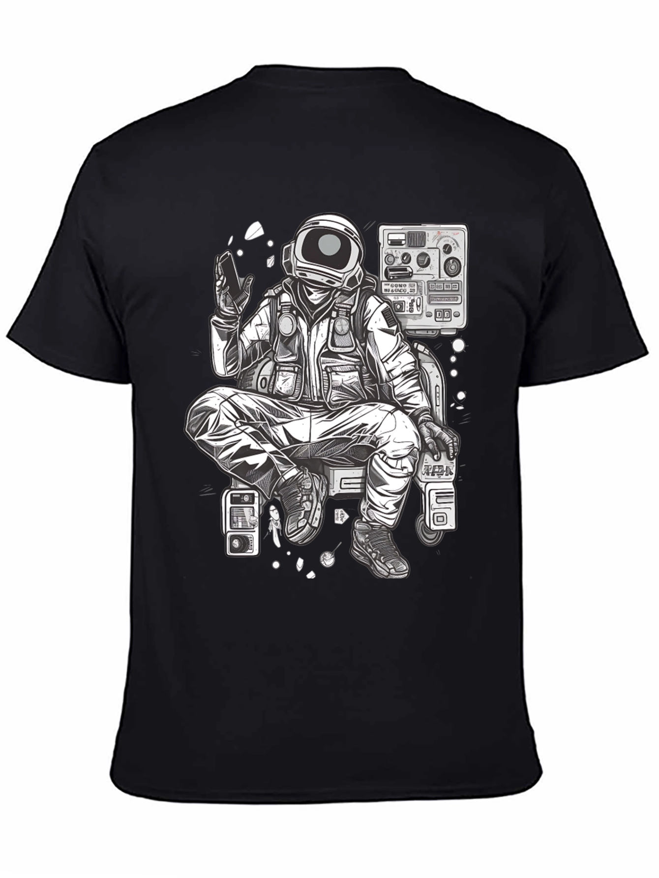 Astronaut Graphic Tee - Space Explorer T-Shirt