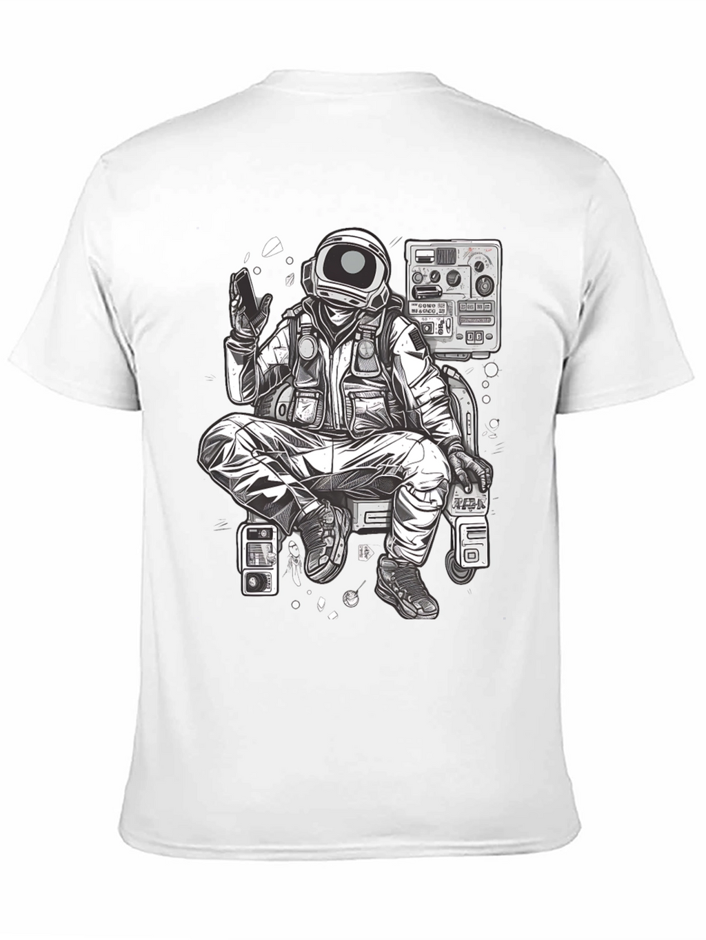 Astronaut Graphic Tee - Space Explorer T-Shirt