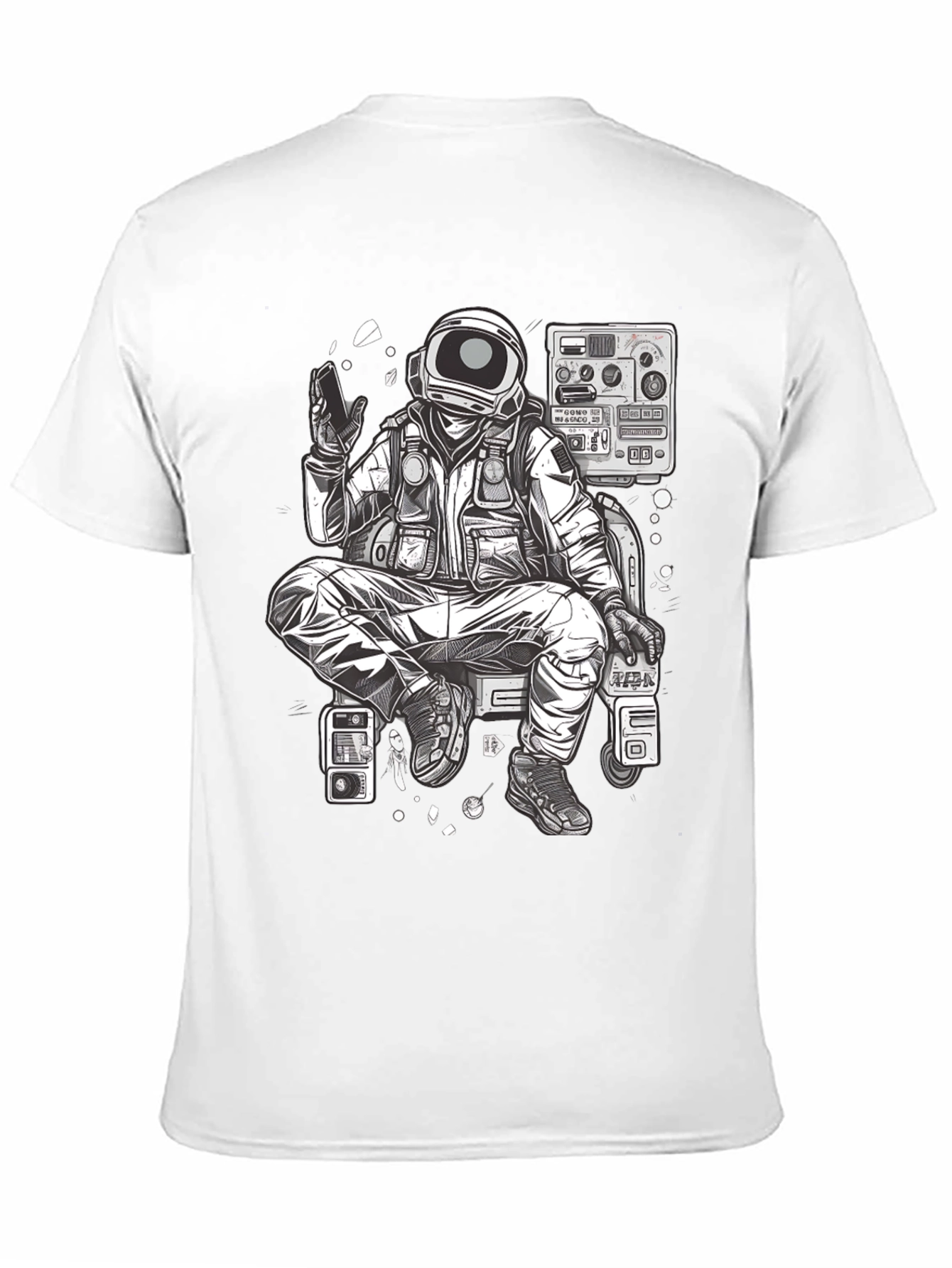 Astronaut Graphic Tee - Space Explorer T-Shirt