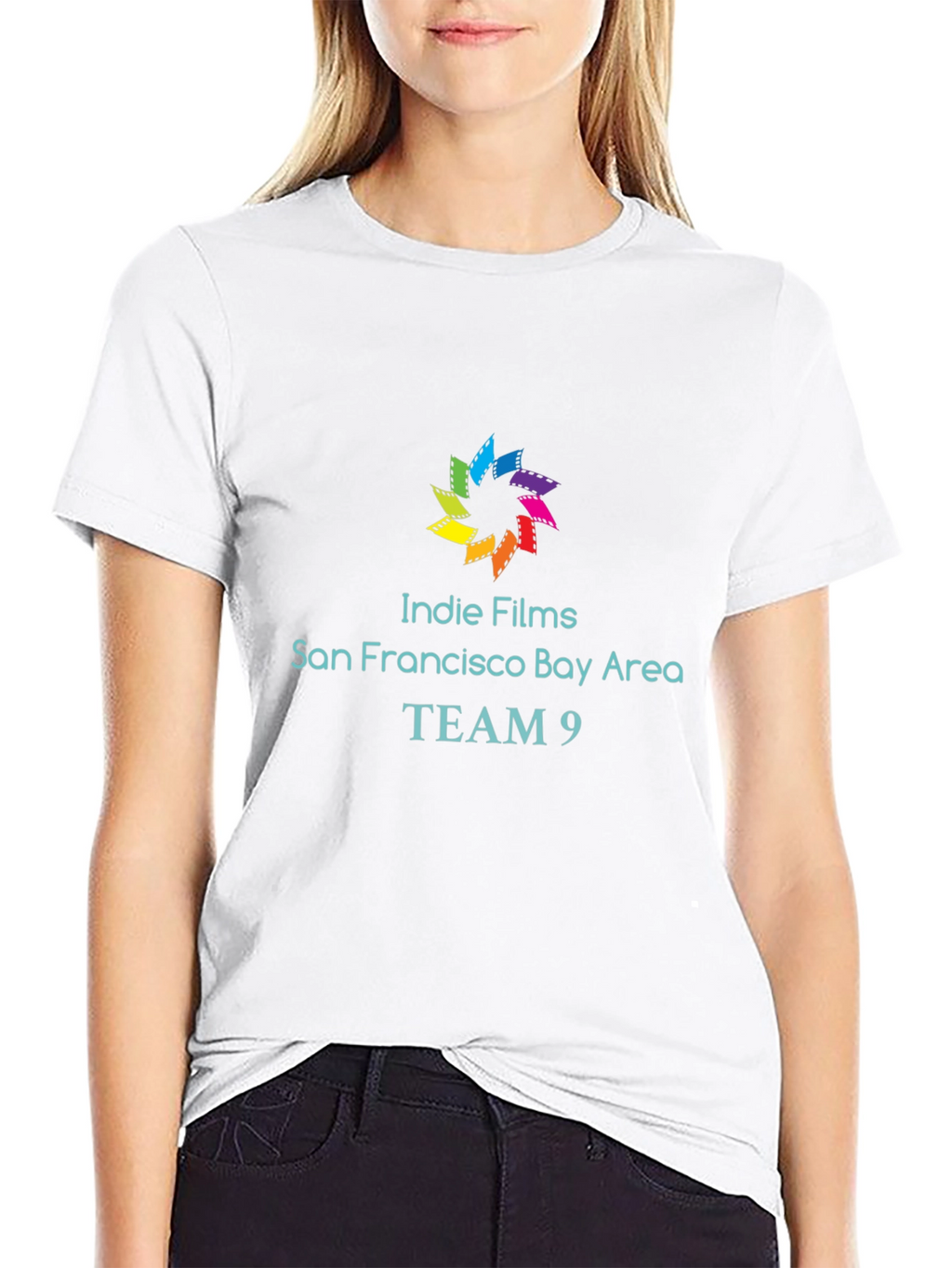 Indie Films Team 9 Black T-Shirt