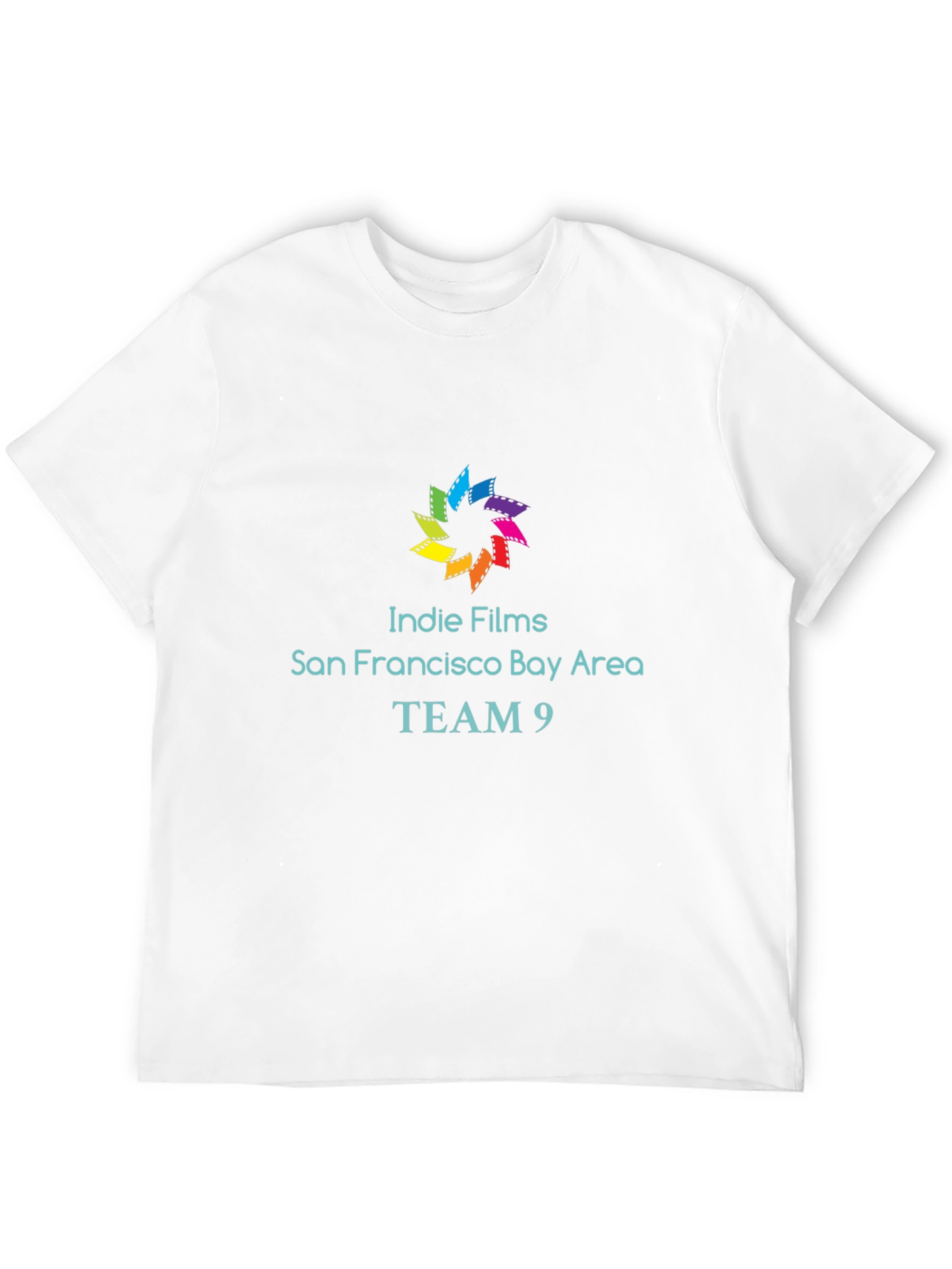 Indie Films Team 9 Black T-Shirt