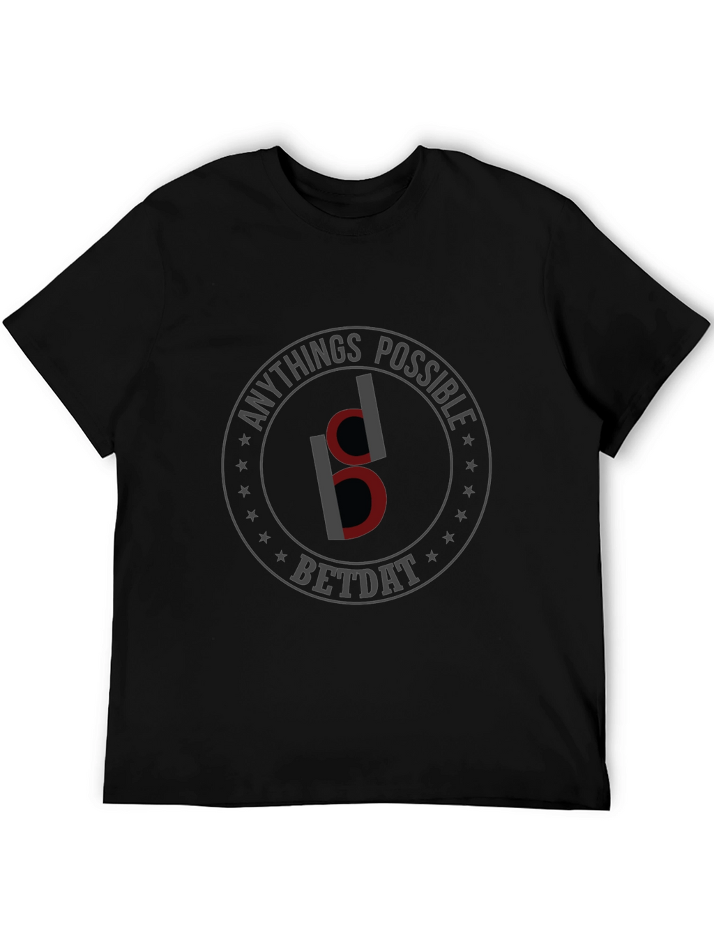 Anythings Possible BETDAT Graphic T-Shirt - Black