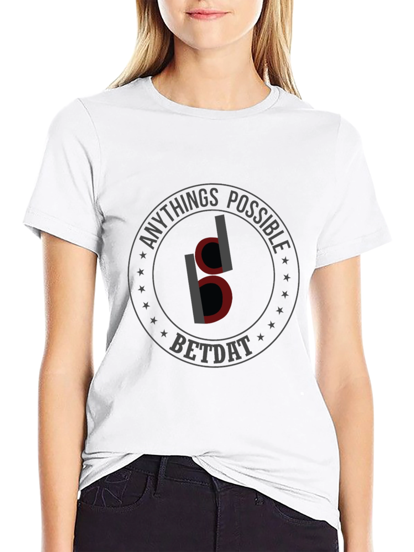 Anythings Possible BETDAT Graphic T-Shirt - Black