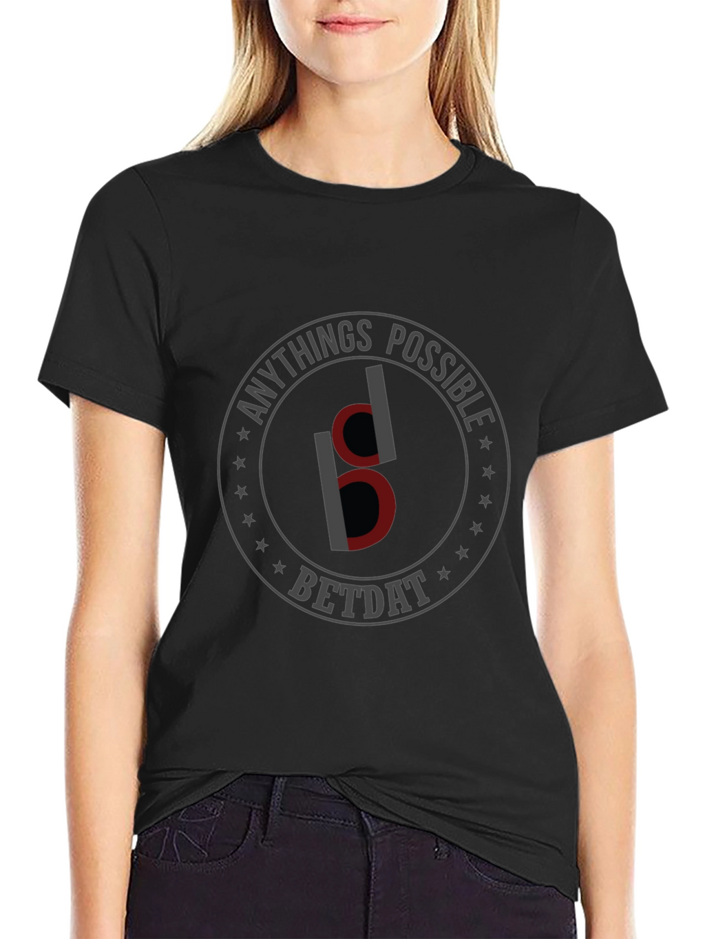 Anythings Possible BETDAT Graphic T-Shirt - Black