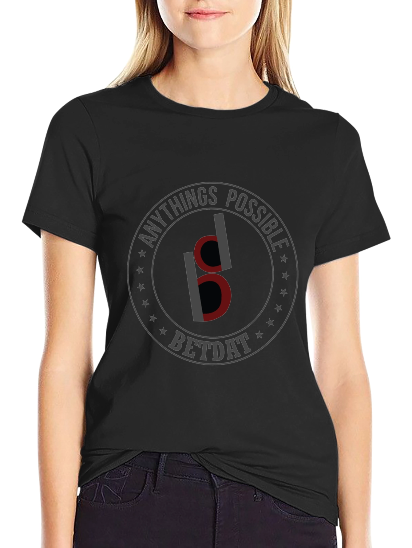 Anythings Possible BETDAT Graphic T-Shirt - Black