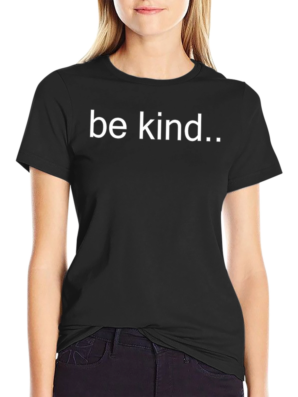 Be Kind Graphic Tee - Mens Black T-Shirt