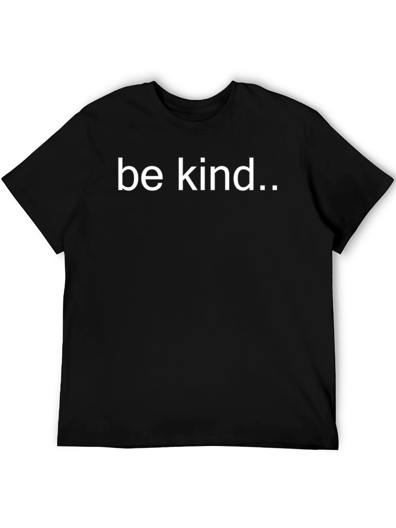 Be Kind Graphic Tee - Mens Black T-Shirt