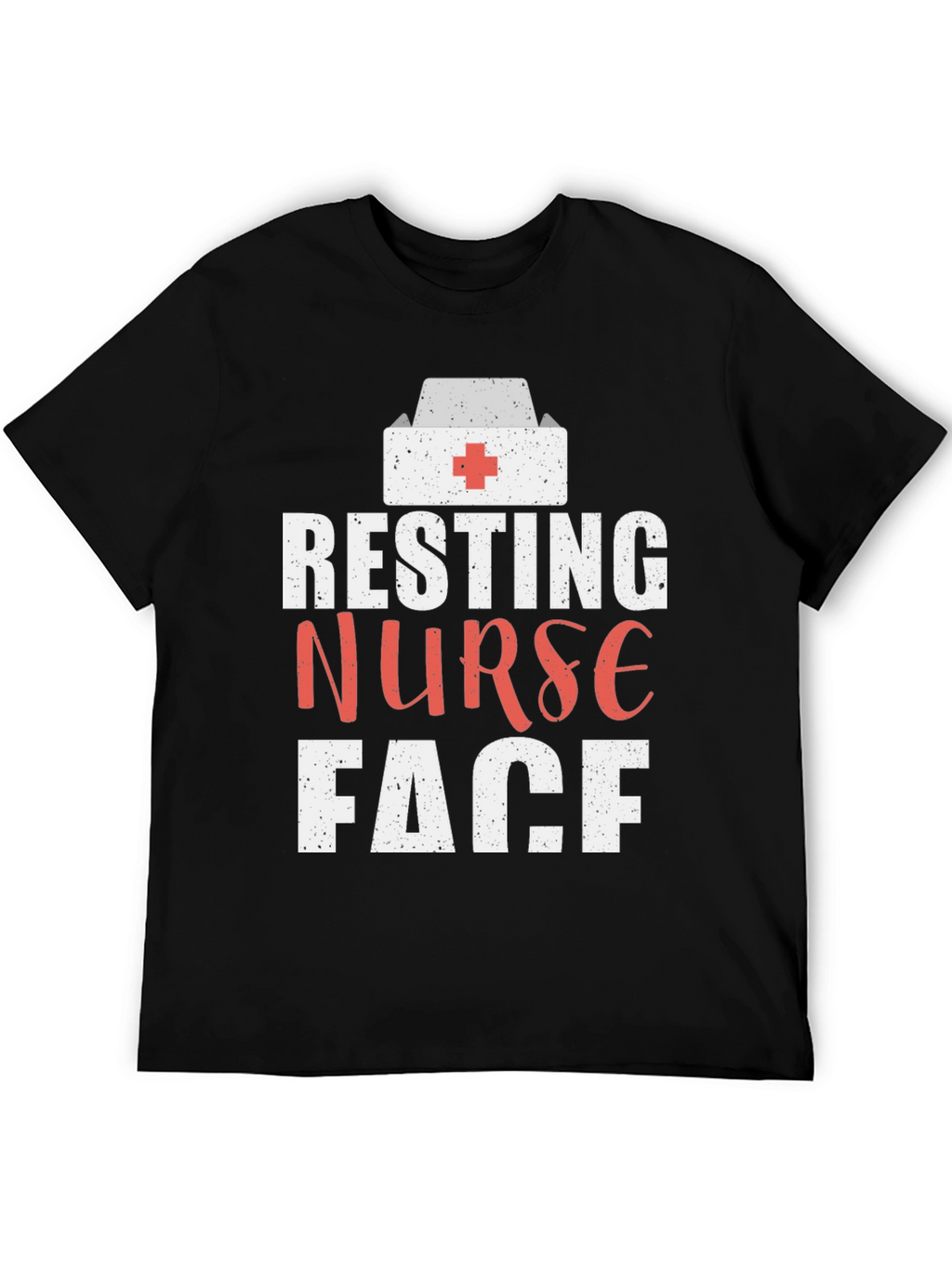 Resting Nurse Face Graphic Tee