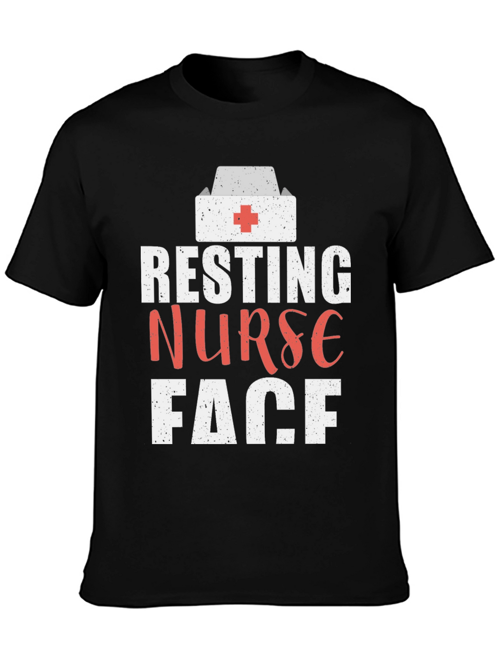 Resting Nurse Face Graphic Tee