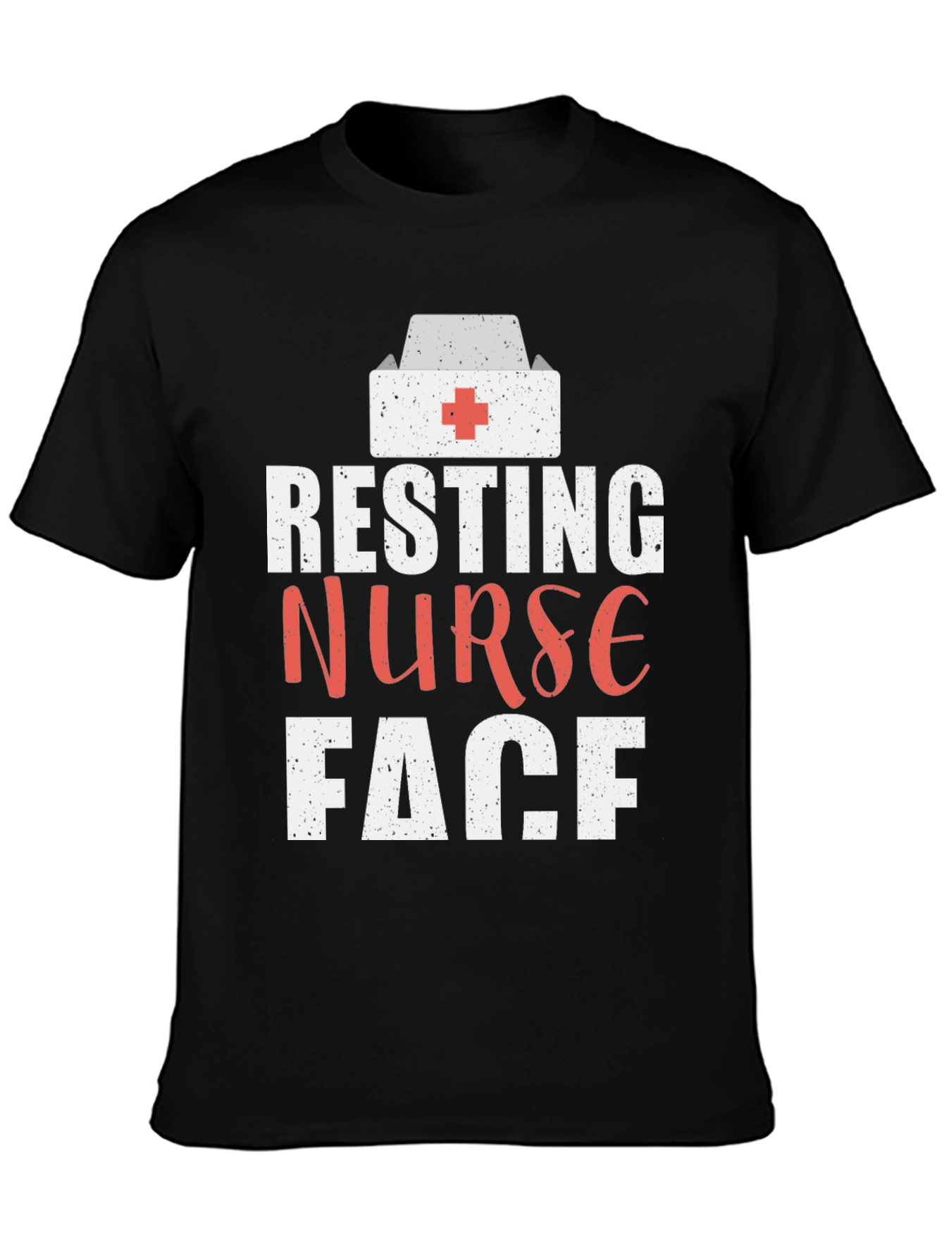 Resting Nurse Face Graphic Tee