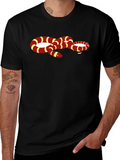 Snake Graphic Black T-Shirt