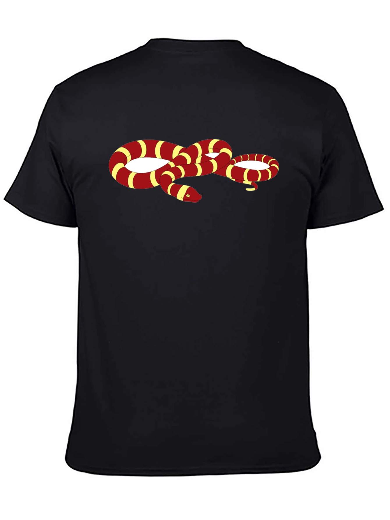 Snake Graphic Black T-Shirt