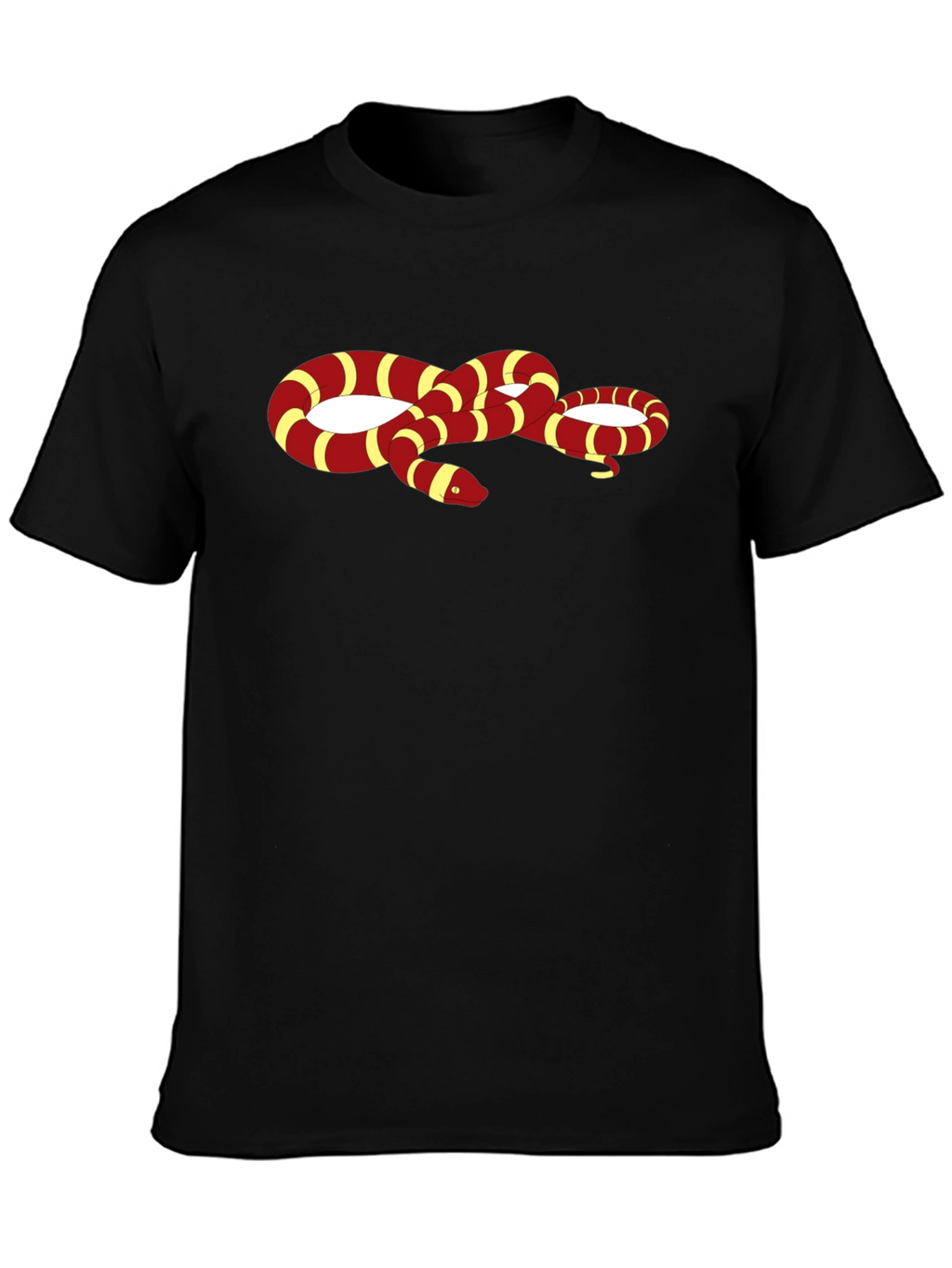 Snake Graphic Black T-Shirt