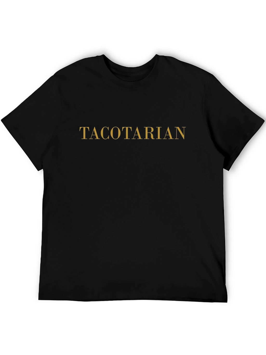 Tacotarian Black T-Shirt - Funny Foodie Tee