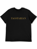 Tacotarian Black T-Shirt - Funny Foodie Tee