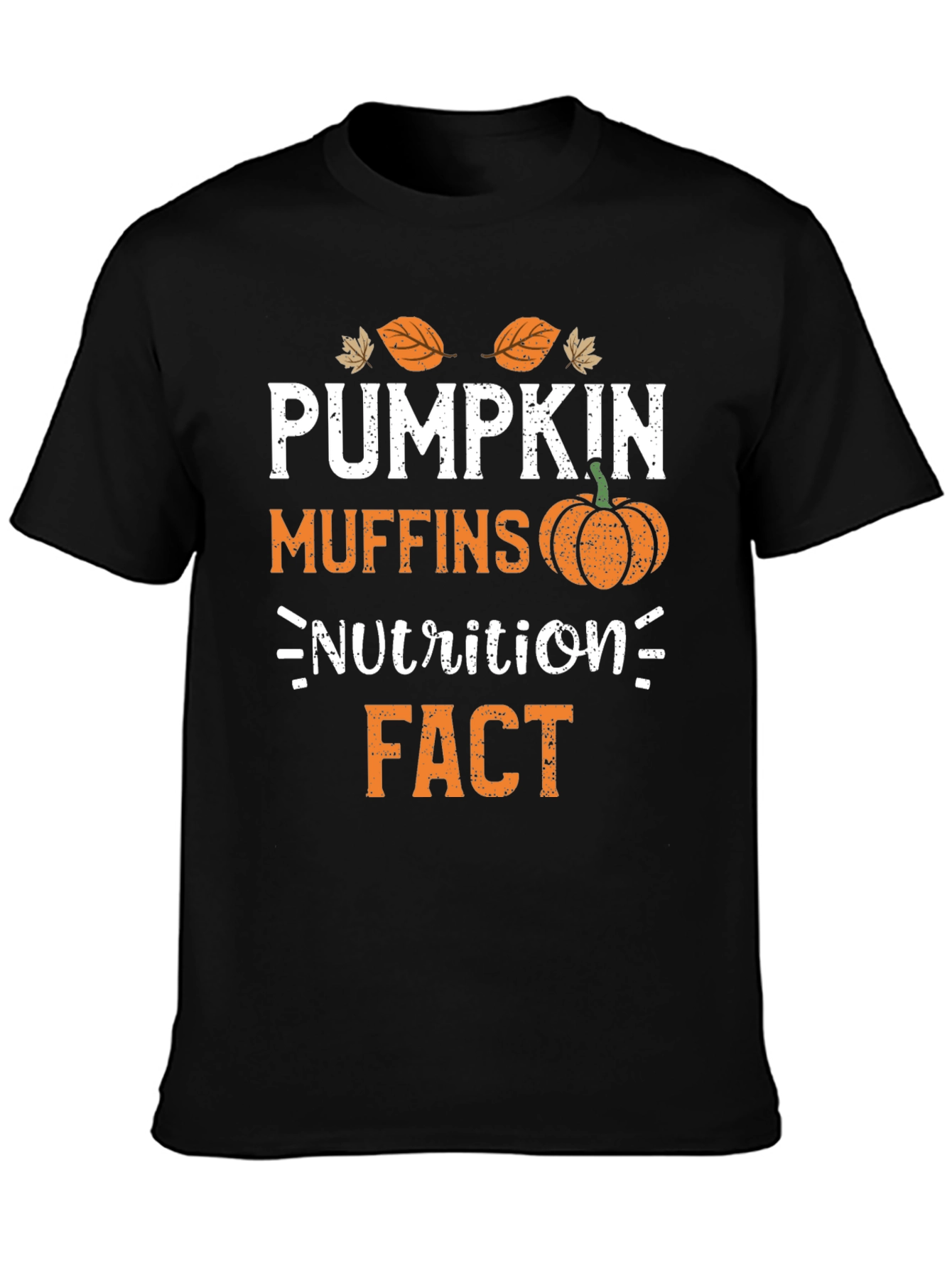 Pumpkin Muffins Nutrition Fact T-Shirt Fall